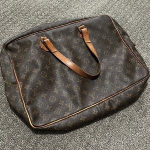 Louis Vuitton vintage laptop, briefcase bag